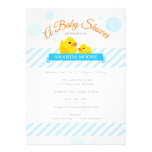 Rubber Ducky Baby Shower Invitation