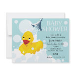 Rubber Ducky Baby Shower Invite