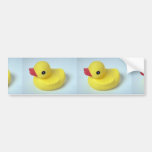 Rubber ducky doll for kids bumper sticker