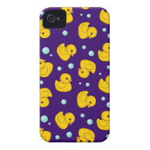 Rubber Ducky Pattern iPhone 4 Case