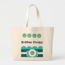 Rubber Ducky Tote Bags