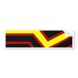 Rubber Pride Flag bumper stickers