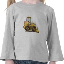 Rubber Tire Loader Construction Equipment Shirts