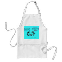 Rubbing Out Snitches Recession Humour BBQ Apron
