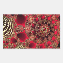 Rubies & Gold Stickers