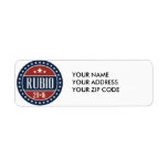 RUBIO 2016 STARCIRCLE - .PNG ÉTIQUETTE D’ADRESSE RETOUR