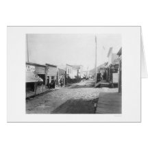 Ruby, Alaska Downtown 1916 Greeting Card
