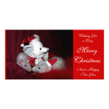 Ruby and Lydia Holiday Photo Card B