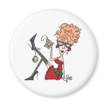 Ruby Refrigerator Magnet