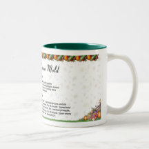 Ruby Red Gelatin Mould Mug