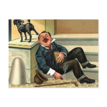 RUDE AWAKENING - Vintage Dog Art