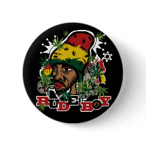 RUDE BOY-W PINBACK BUTTON