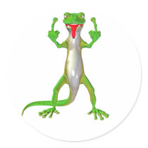 Rude Gecko Lizard