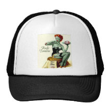 Rude Zombie "The First Bite" Mesh Hats