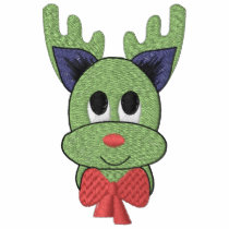 Rudolf Reindeer Embroidered Shirt