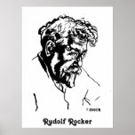 Rudolf Rocker poster posters