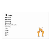 rudolph & clarice business cards