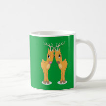 rudolph & clarice mugs