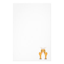 rudolph & clarice stationery design