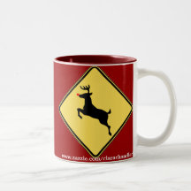 Rudolph Crossing Mug