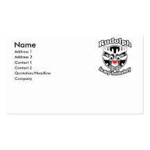 Rudolph is my Homeboy Business Card