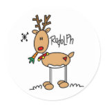 Rudolph The Red Nosed Reindeer Sticker