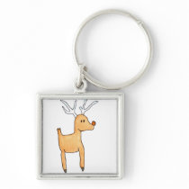 Rudolph the Reindeer Keychain