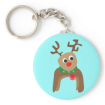 Rudolph the Reindeer Keychains