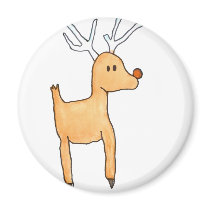 Rudolph the Reindeer Magnet