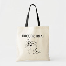 Rudre Ghost - Trick or Treat Tote Bag