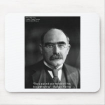 Rudyard Kipling "Puppy Love" Quote Gifts Tees Etc mousepads
