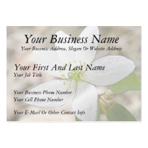 Rue Anemone - Thalictrum thalictroides Business Card Template