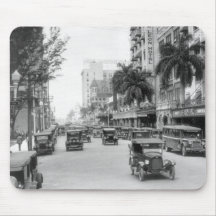 Rue de Flagler, Miami, les années 1920 Tapis De Souris