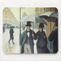 Rue de Paris, Wet Weather Mousepad