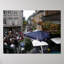 Rue Sous-du-Fort - Quebec City Print