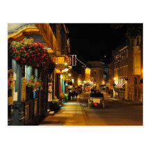 Rue St. Louis Horse Drawn Carriage Quebec Postcard