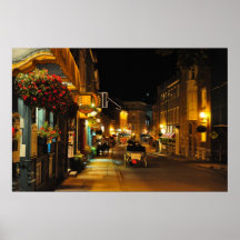 Rue St. Louis Horse Drawn Carriage Quebec Poster