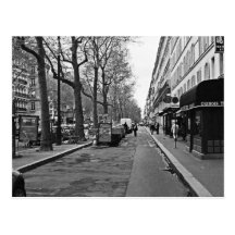 Rues de Paris Carte Postale