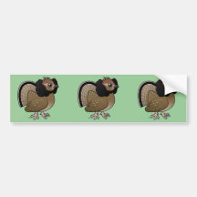 Ruffed Grouse Bumper Sticker