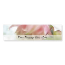 Ruffled Pink Aquilegia (Columbine) Bumper Sticker