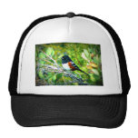 Rufous Sided Towhee Sparrow Mesh Hat