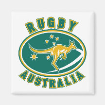 rugby australia kangaroo wallaby aussie magnet