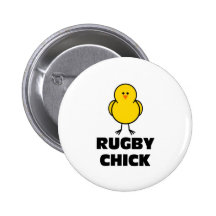 Rugby Chick Button