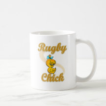 Rugby Chick Coffee Mug