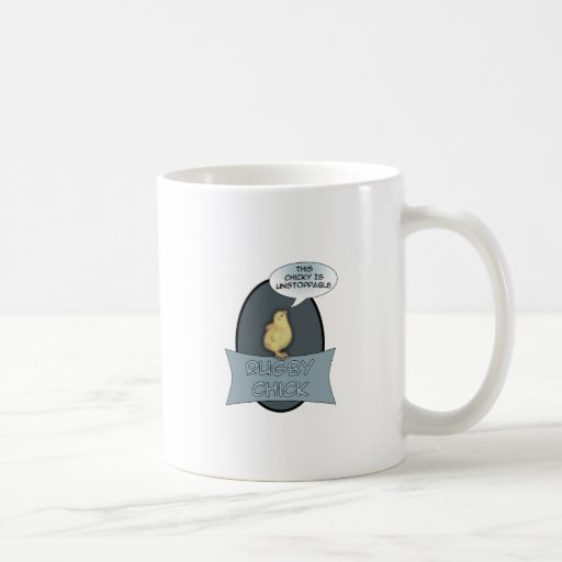 Rugby Chick Mug