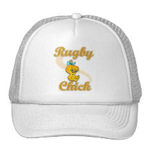 Rugby Chick Trucker Hats