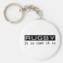 Rugby It Is Key Chain
