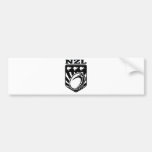 rugby league ball kiwi shield new zealand nzl bumper sticker