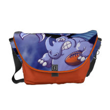 Rugby Rhinoceros Messenger Bags