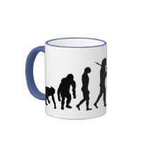 Rugby team Rugby players evolution sports Mug